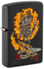 Зажигалка ZIPPO Rick Rietveld с покрытием Black Matte, латунь/сталь, черная, матовая, 38x13x57 мм (Изображение 1)