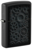 Зажигалка ZIPPO Steampunk с покрытием Black Matte, латунь/сталь, черная, матовая, 38x13x57 мм (Изображение 1)