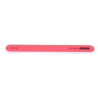 Пилка Dewal Beauty для ногтей, прямая красная 1,9х17,8 см, 180/180 грит
