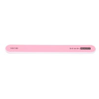 Пилка Dewal Beauty для ногтей, прямая розовая 1,9х17,8 см, 180/180 грит