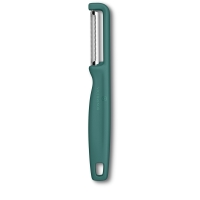 Овощечистка VICTORINOX IOTA, серрейторное лезвие из нержавеющей стали, зеленая