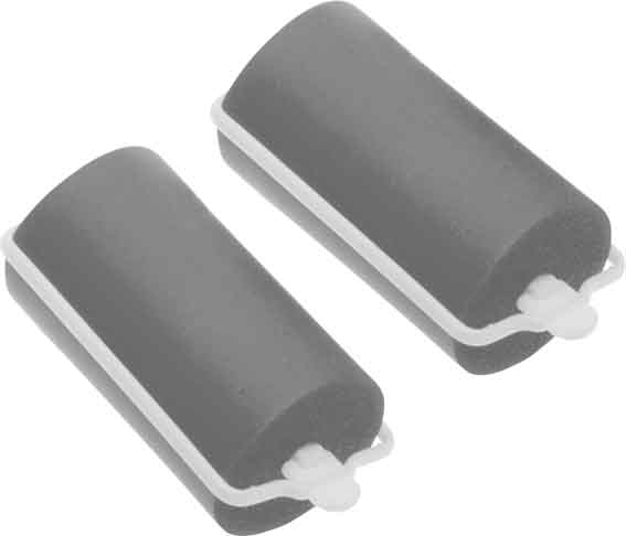 Бигуди резиновые Dewal Beauty d 28ммx70мм(10шт) серые (Изображение 1)