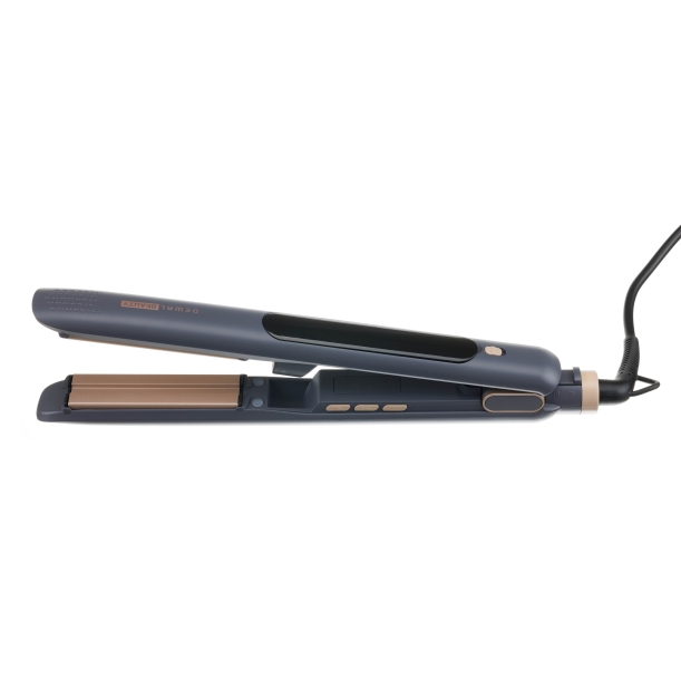Паровые щипцы для волос DEWAL BEAUTY Elite 25х90 мм, графитовые (Изображение 1)