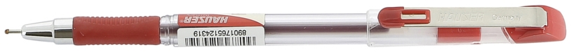 Шариковая ручка Hauser Fluidic, пластик, цвет красный (Изображение 1)