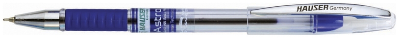 Шариковая ручка Hauser Astro, пластик, цвет синий (Изображение 1)
