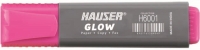 Текстовыделитель Hauser Glow, цвет розовый