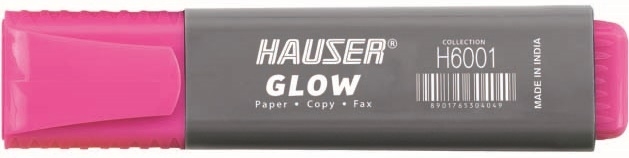 Текстовыделитель Hauser Glow, цвет розовый (Изображение 1)