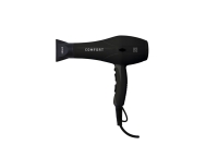 Фен DEWAL BEAUTY Comfort Black, черный, 2200 Вт, 1 насадка