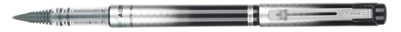 Ручка-роллер Hauser Aeromatic Rocket Tip 0,7 мм, пластик, корпус черный, чернила черные (Изображение 1)