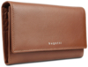 Кошелёк женский BUGATTI Lady Top, коньячный, натуральная воловья кожа, 20х2,5х10,5 см (Изображение 1)