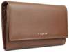 Кошелёк женский BUGATTI Lady Top, коньячный, натуральная воловья кожа, 20х2,5х10,5 см (Изображение 1)