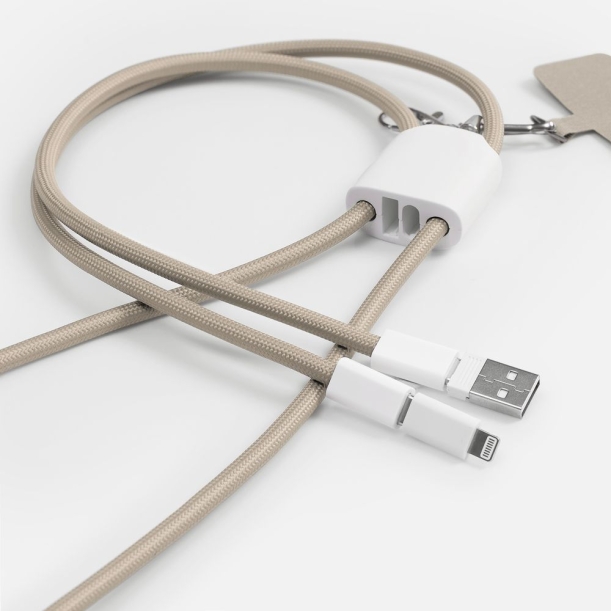 Кабель-ланьярд energyFlex Pro, серый (Изображение 5)