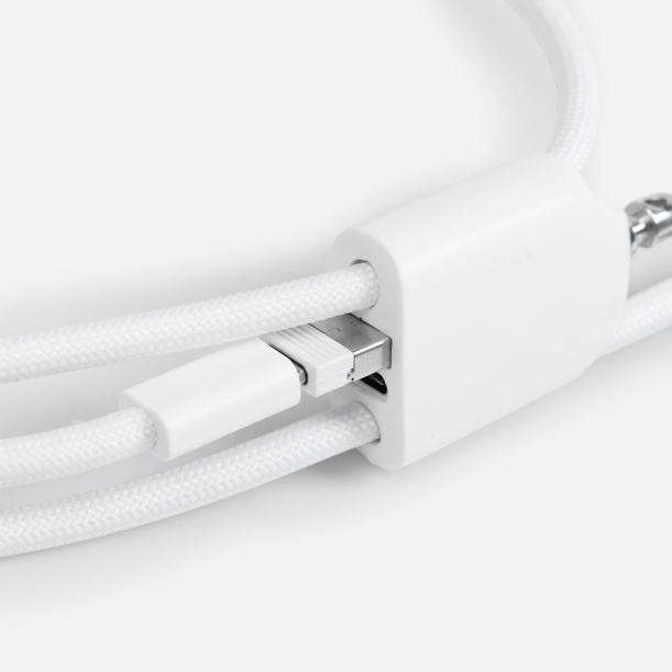 Кабель-ланьярд energyFlex Pro, белый (Изображение 3)