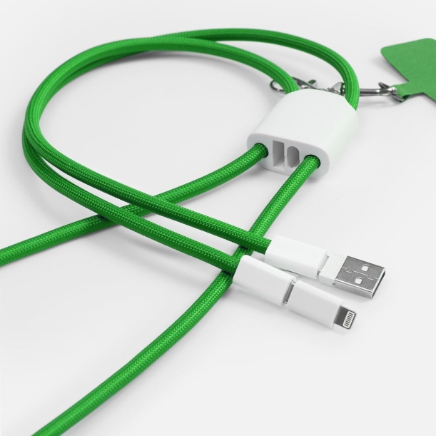 Кабель-ланьярд energyFlex Pro, зеленый (Изображение 5)