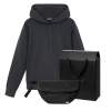 Набор с одеждой ALEX (худи, поясная сумка), черный, XL (Изображение 1)