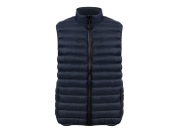 Стеганный жилет Uniqloud, мужской (темно-синий) 2XL