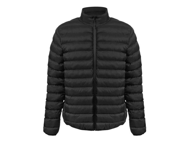 Стеганная куртка Uniqloud, мужская (черный) S (Изображение 1)