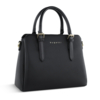 Сумка женская BUGATTI Ella, черная, полиуретан, 30х12х23 см (Изображение 1)