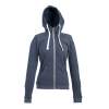 Толстовка женская "CIPRO Lady", синий меланж, 2XL, 65% полиэстер, 35% хлопок, 265 г/м2 (Изображение 1)
