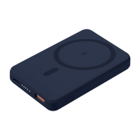 Внешний аккумулятор Largo PD 5000mAh с функцией беспроводной зарядки 15W, синий