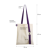 Шоппер Superbag (неокрашенный с фиолетовым) (Изображение 3)
