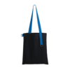 Шоппер Superbag black (чёрный с голубым) (Изображение 1)