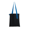 Шоппер Superbag black (чёрный с голубым) (Изображение 1)