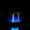 Bluetooth-колонка с подсветкой и беспроводной зарядкой Quantium, черная (Изображение 6)