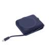Внешний аккумулятор с подсветкой Ritter PD 10000mAh с функцией беспроводной зарядки 15W, синий (Изображение 5)