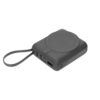 Внешний аккумулятор с подсветкой Ritter PD 10000mAh с функцией беспроводной зарядки 15W, серый (Изображение 1)