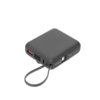 Внешний аккумулятор с подсветкой Ritter PD 10000mAh с функцией беспроводной зарядки 15W, серый (Изображение 3)