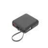 Внешний аккумулятор с подсветкой Ritter PD 10000mAh с функцией беспроводной зарядки 15W, серый (Изображение 3)