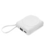 Внешний аккумулятор с подсветкой Ritter PD 10000mAh с функцией беспроводной зарядки 15W, белый (Изображение 1)