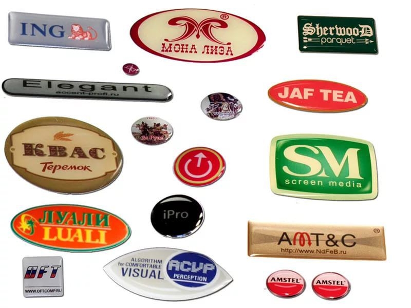 Объемные наклейки под смолой Sticker Pack на заказ (Изображение 4)