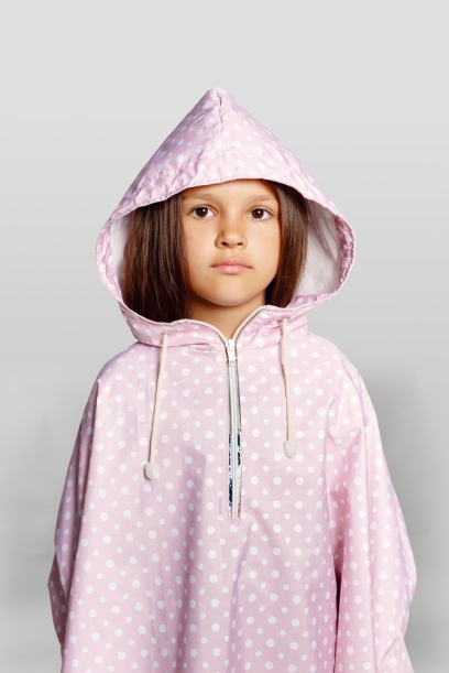 Дождевик-пончо детский AquaStop Kids на заказ, разноцветный,9-12 лет (Изображение 5)