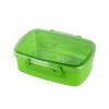 Ланч-бокс FRESH, пластик, 750мл, 18х13х6,1 см, зеленый (Изображение 1)