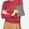 Ежедневник Latte soft touch недатированный, серый/красный (Изображение 11)