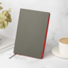 Ежедневник Latte soft touch недатированный, серый/красный (Изображение 13)