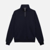 Толстовка на молнии унисекс FLOW, темно-синяя, размер XL/2XL (Изображение 7)