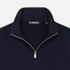 Толстовка на молнии унисекс FLOW, темно-синяя, размер XL/2XL (Изображение 11)