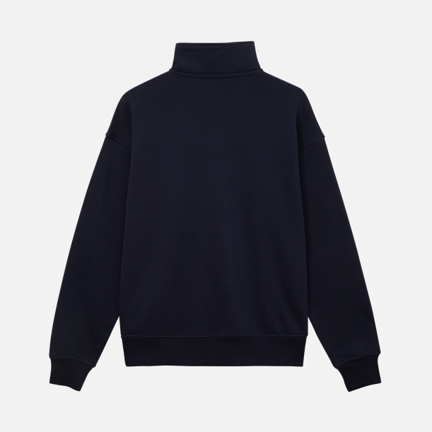 Толстовка на молнии унисекс FLOW, темно-синяя, размер XL/2XL (Изображение 9)