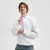 Толстовка на молнии унисекс FLOW, белая, размер 3XL/4XL (Изображение 10)