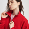 Толстовка на молнии унисекс FLOW, красная, размер M/L (Изображение 10)