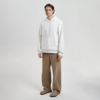Худи релакс унисекс ADVENTURE, белый, размер 3XL/4XL (Изображение 2)