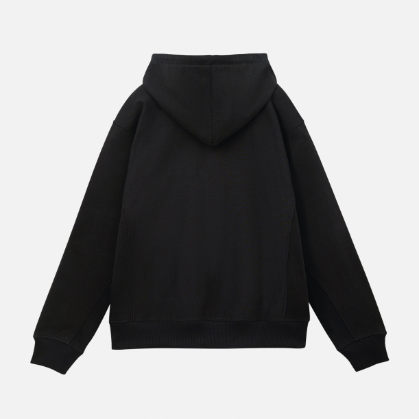Худи релакс унисекс ADVENTURE, черный, размер XL/2XL (Изображение 9)