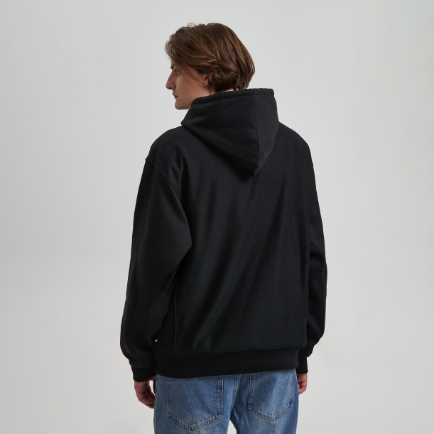 Худи релакс унисекс ADVENTURE, черный, размер 3XL/4XL (Изображение 6)