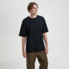 Футболка унисекс премиум AURA, 100% хлопок 200гр. черный, размер XL/2XL (Изображение 3)
