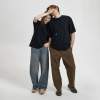 Футболка унисекс премиум AURA, 100% хлопок 200гр. черный, размер XL/2XL (Изображение 13)
