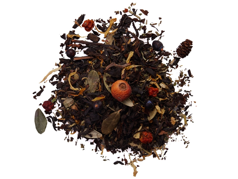 Чай черный Сибирский лес, серия Herbalis (серебристый)  (Изображение 4)