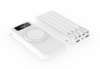 Внешний аккумулятор Authority с беспроводной зарядкой, 10000 Mah, белый (Изображение 1)
